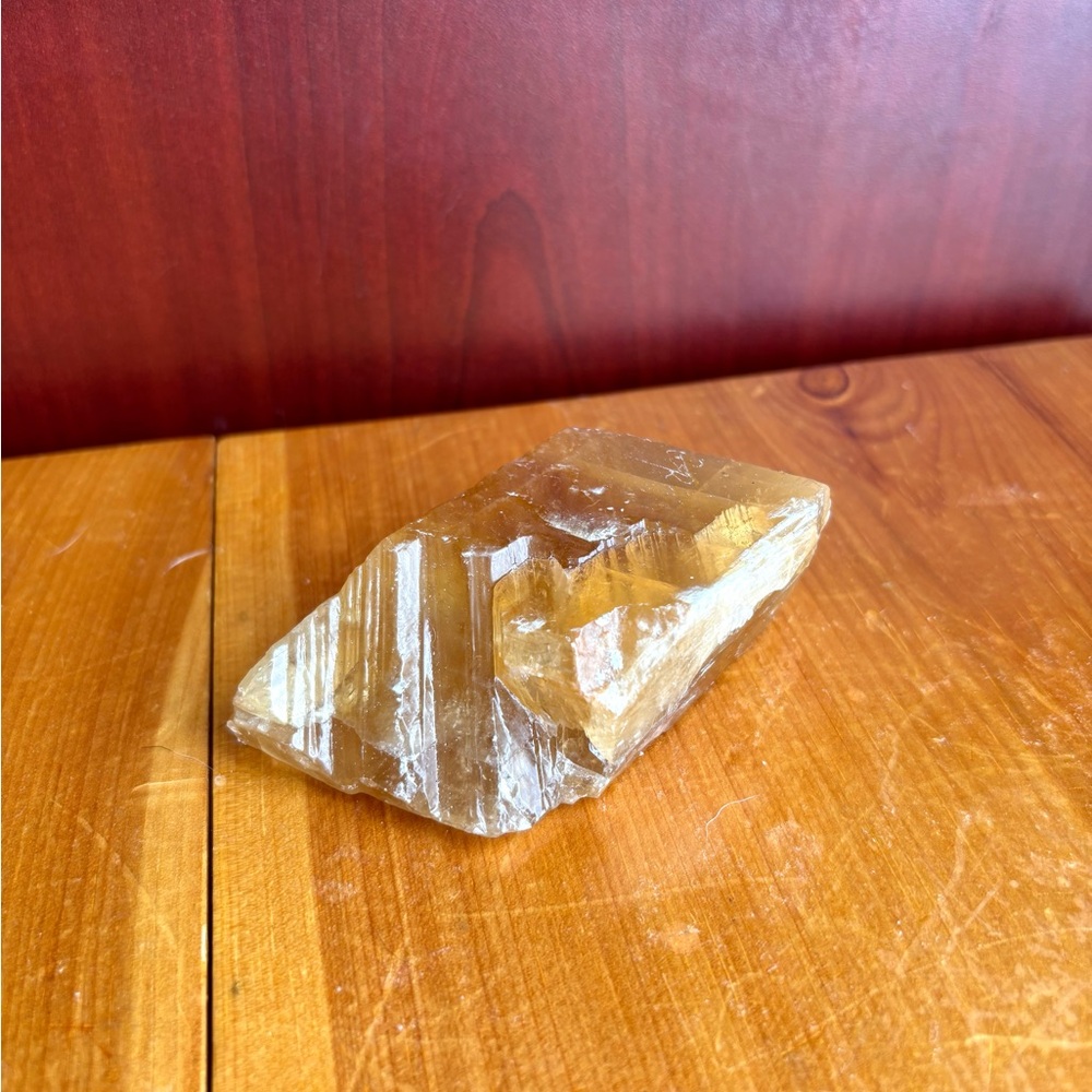 Honey Calcite Crystal Stone